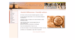 Desktop Screenshot of nasina-aussies.de